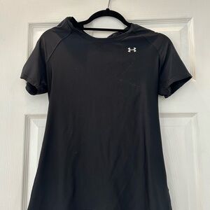 Under Armour Black Fitted Short Sleeve Tee